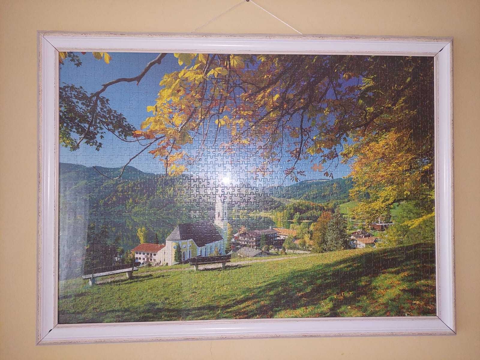 Puzzle 1500 piese inramat