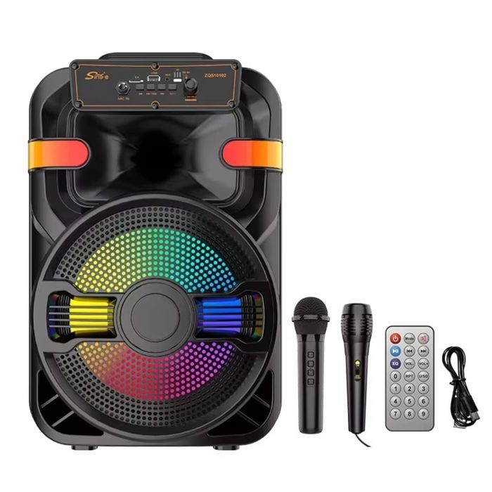 Boxa portabila bluetooth si microfon wireless, noi sigilate la cutie!!