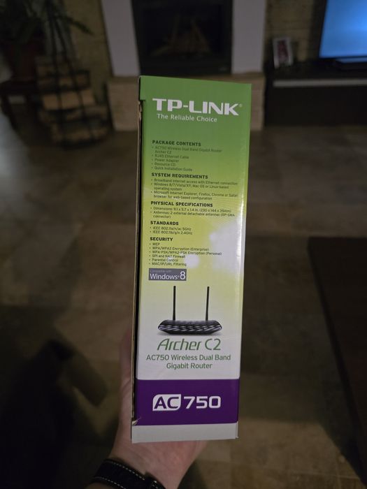 Vand router wireless Gigabit TP-Link Archer C2 nou, la cutie