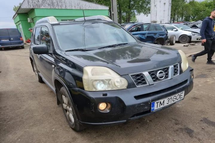 Bara fata armatura trager capota motor far stanga dreapta radiator apa clima intercooler cadru scut parbriz Nissan x-trail t31 2008 motor 2.0dci dezmembrez
