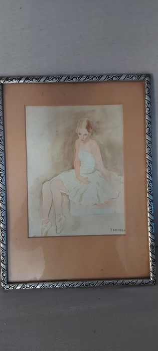 Tablou vechi,semnat,deosebit,de colecție.