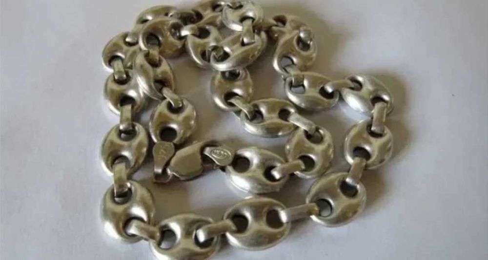 Lant, colier argint masiv 925