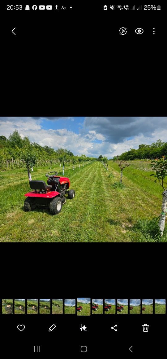 Tractoras de gazon MTD