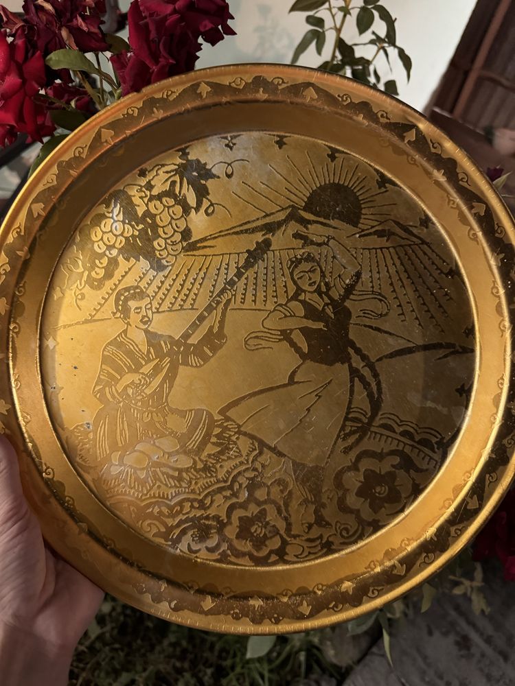 Поднос СССР винтажный