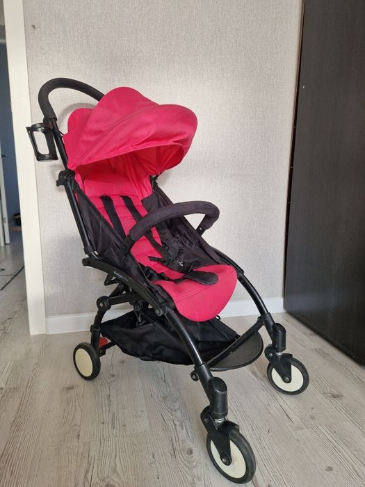 Коляска babytime легкая компактно собирается, подходит в ручную кладь