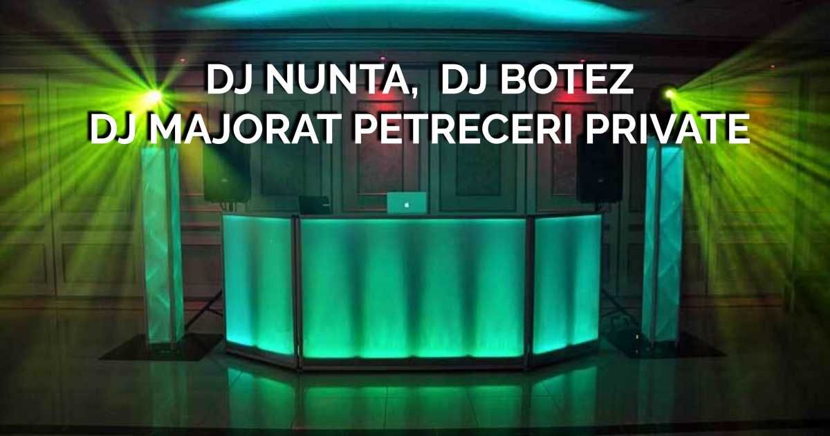 DJ si MC, evenimente, dj nunta, dj botez, dj bucuresti, dj majorat,