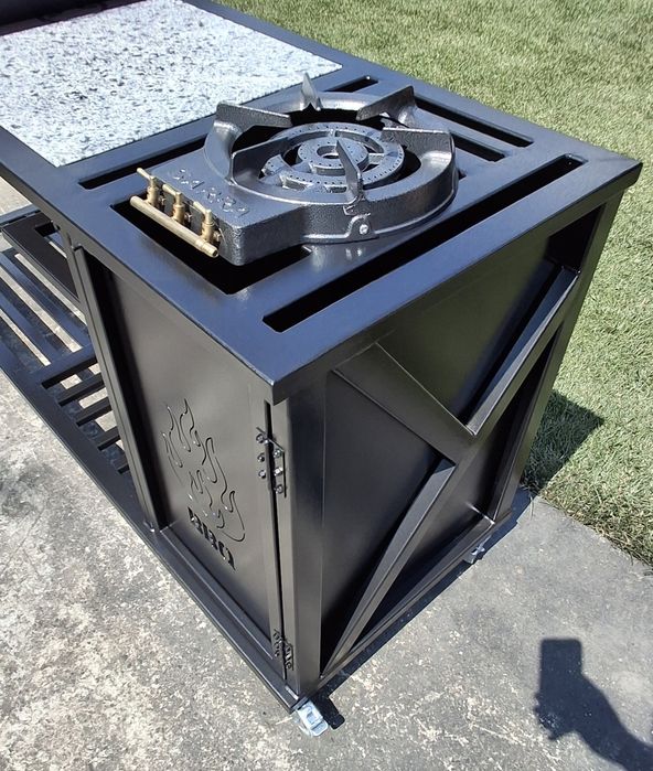 Ansamblu gratar blat de lucru arzator