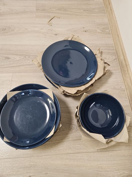 Сервиз сини чинии Ikea