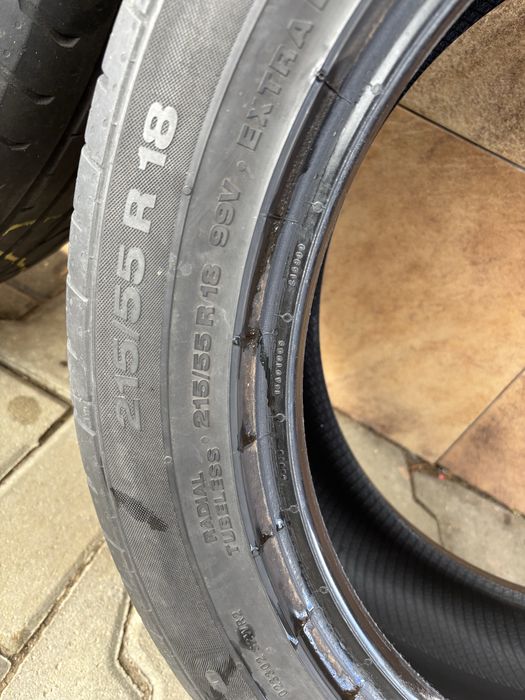 Set 4 anvelope vara  215 55 18 Continental Premium Contact 2E