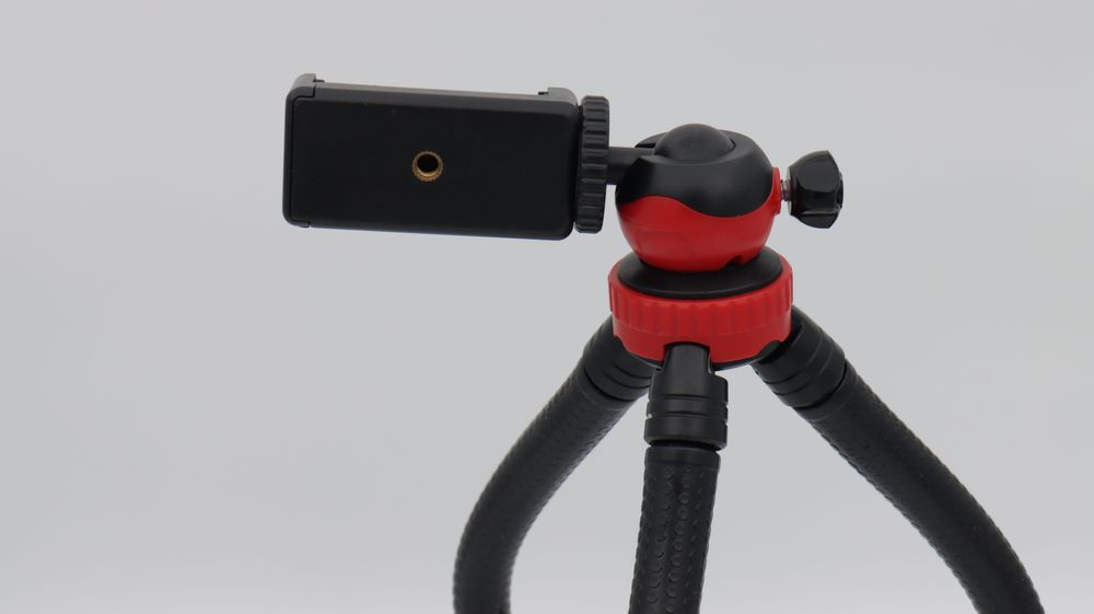 Mini trepied flexibil pentru telefon sau cameră – compact și versatil