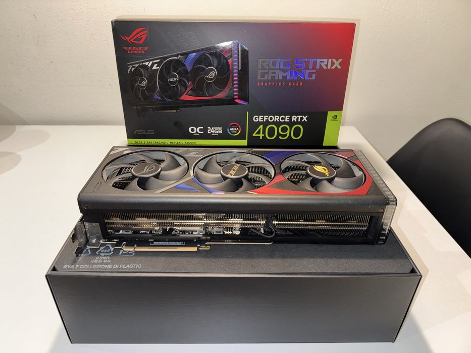 Placa Video Asus Rog Strix RTX 4090 OC Edition 24 GB