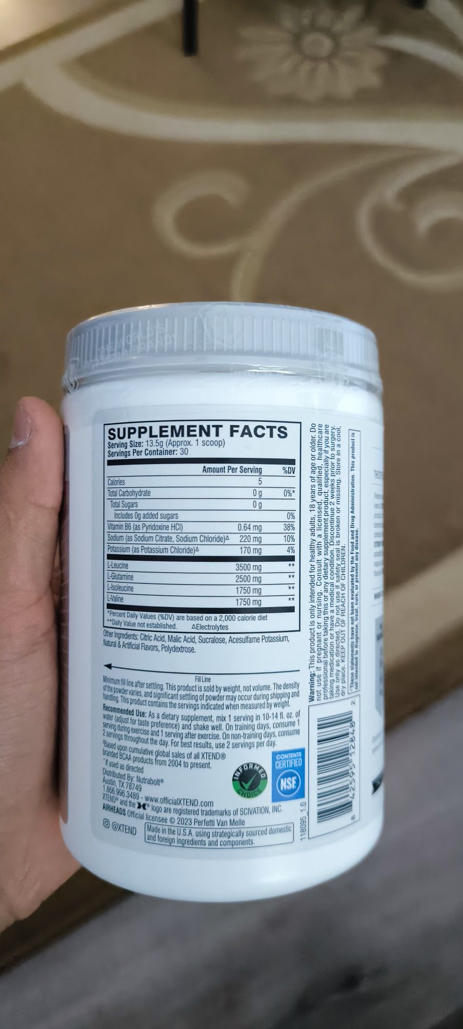 Xtend BCAA 7gram