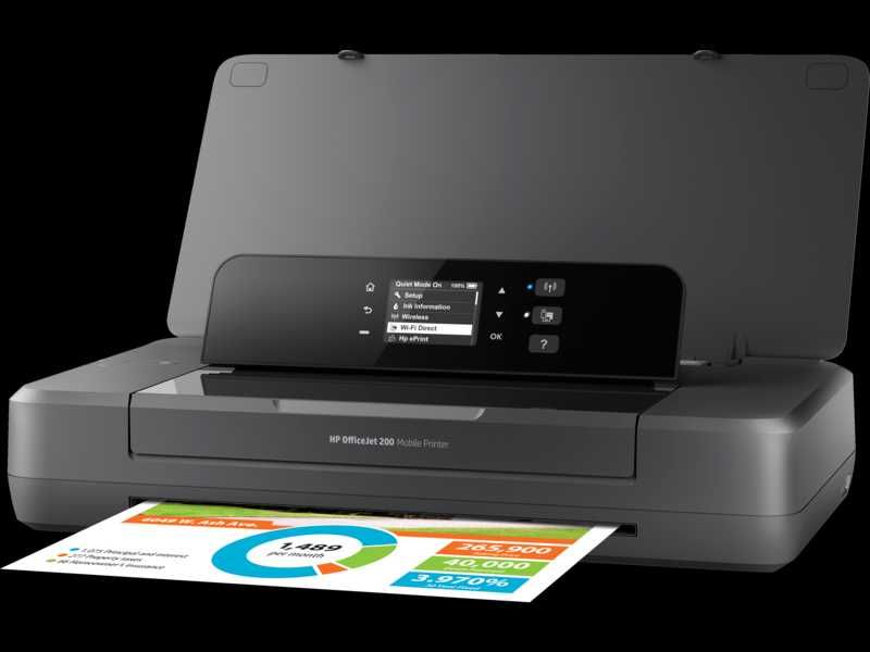 Мобильный принтер HP OfficeJet 202 A4 Официальный год гарантия