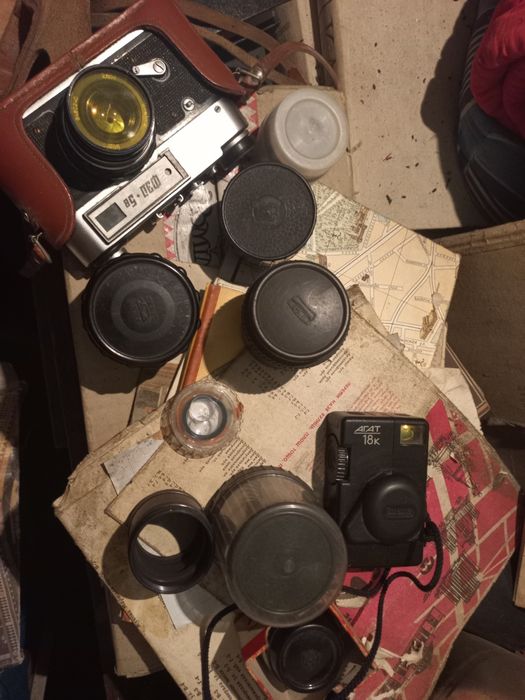 Продам или обменяю фотоаппарат фэд 5в