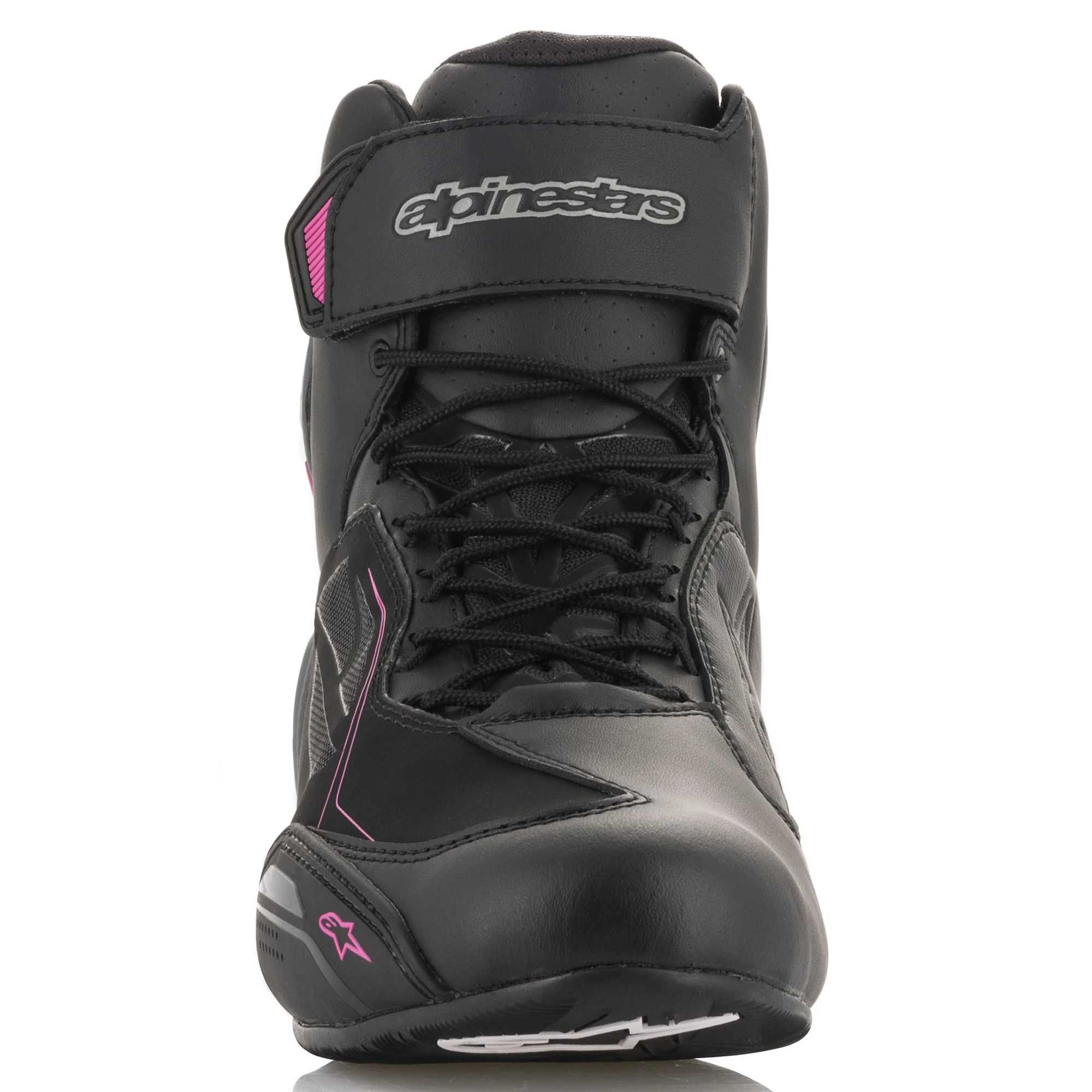 Дамски мото боти ботуши ALPINESTARS Faster 3 - black /FUSCHIA