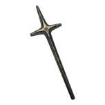 Statueta bronz,  cruce bronz