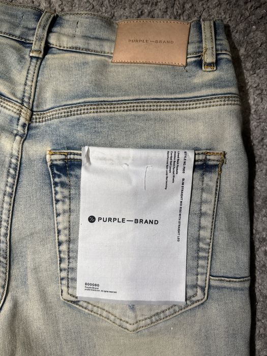 Blugi Purple Brand – Model Skinny Distressed