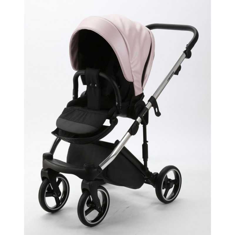 Carucior Bebelusi 3 in 1 Lumi Air Adamex Deluxe Roz ( kit complet )
