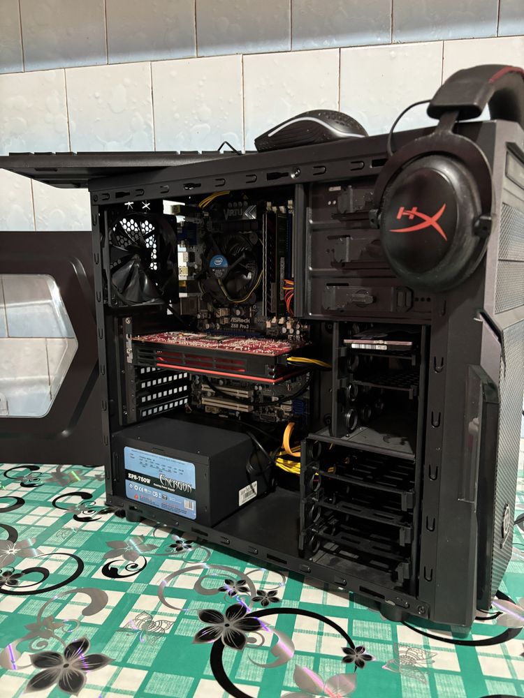 kit pc gaming cu jocuri +ssd