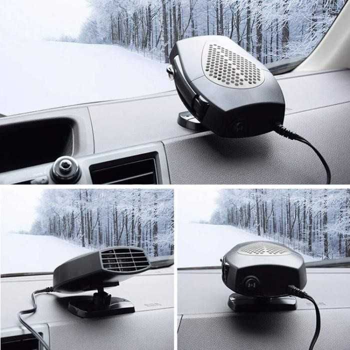 Печка за кола Automat, Духалка за автомобил, 12V, 5001, Червена и сива