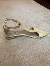Sandale din piele naturala Massimo Dutti