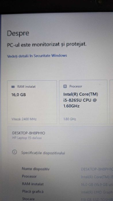 Laptop HP Touchscreen