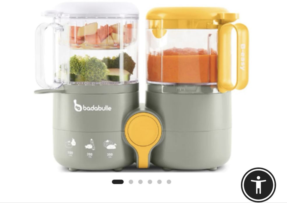 Уред за готвене на пара badabulle