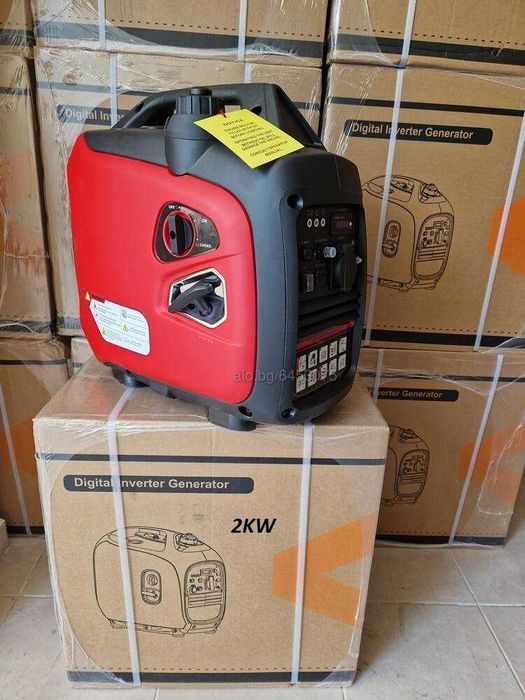 Инверторен Генератор за ток 2KW -Монофазен-ПРОМОЦИЯ- Генератори за ток