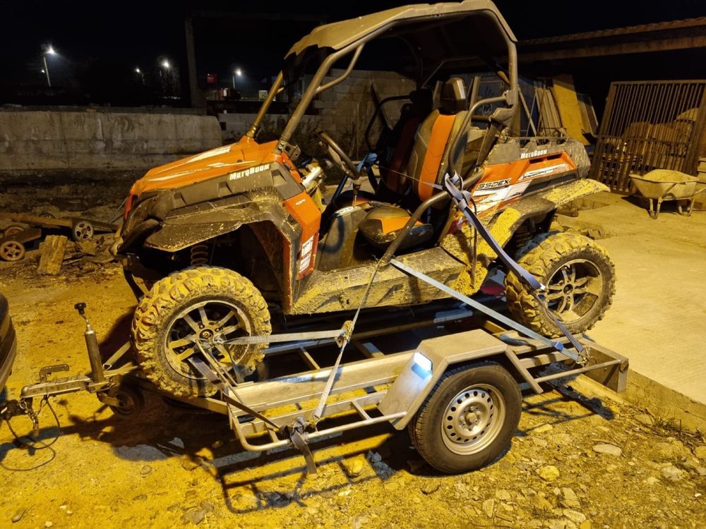 De inchiriat Platforma Moto / Atv si Remorca cu prelata CATEGORIA B