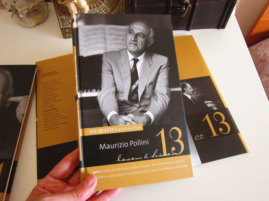 cd+carte Maurizio Pollini pian-Chopin Nocturne,Ballads,Polonaise etc