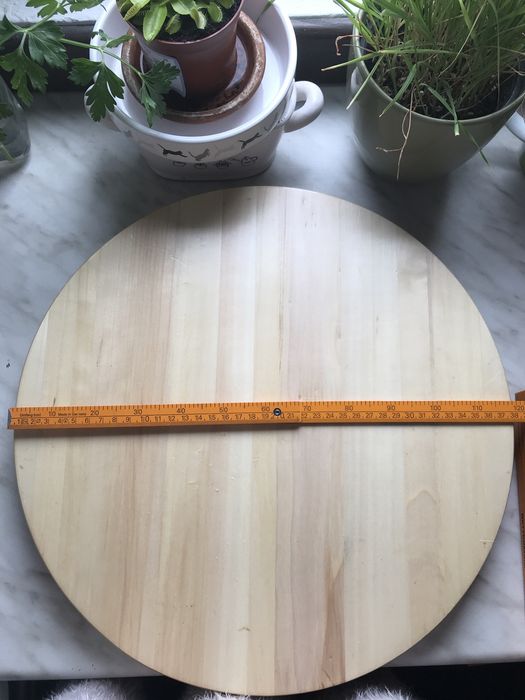 Set platou rotativ Ikea si boluri de opal