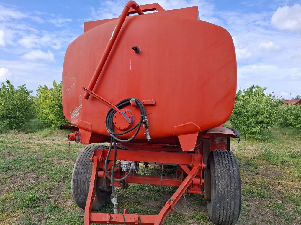 Cisternă apă 20000l aluminiu,  cisternă udat terasamente, bazin apă