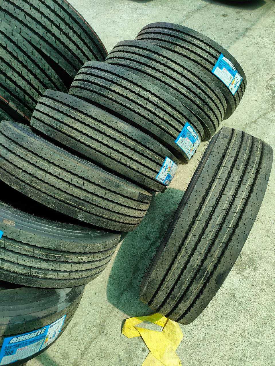 ISUZU Avtobuslarga 225/75R17.5 razmer sifatli ANNAITE balonlar bor