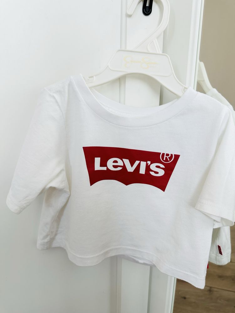 Детски сет levis тениска и дънки zara