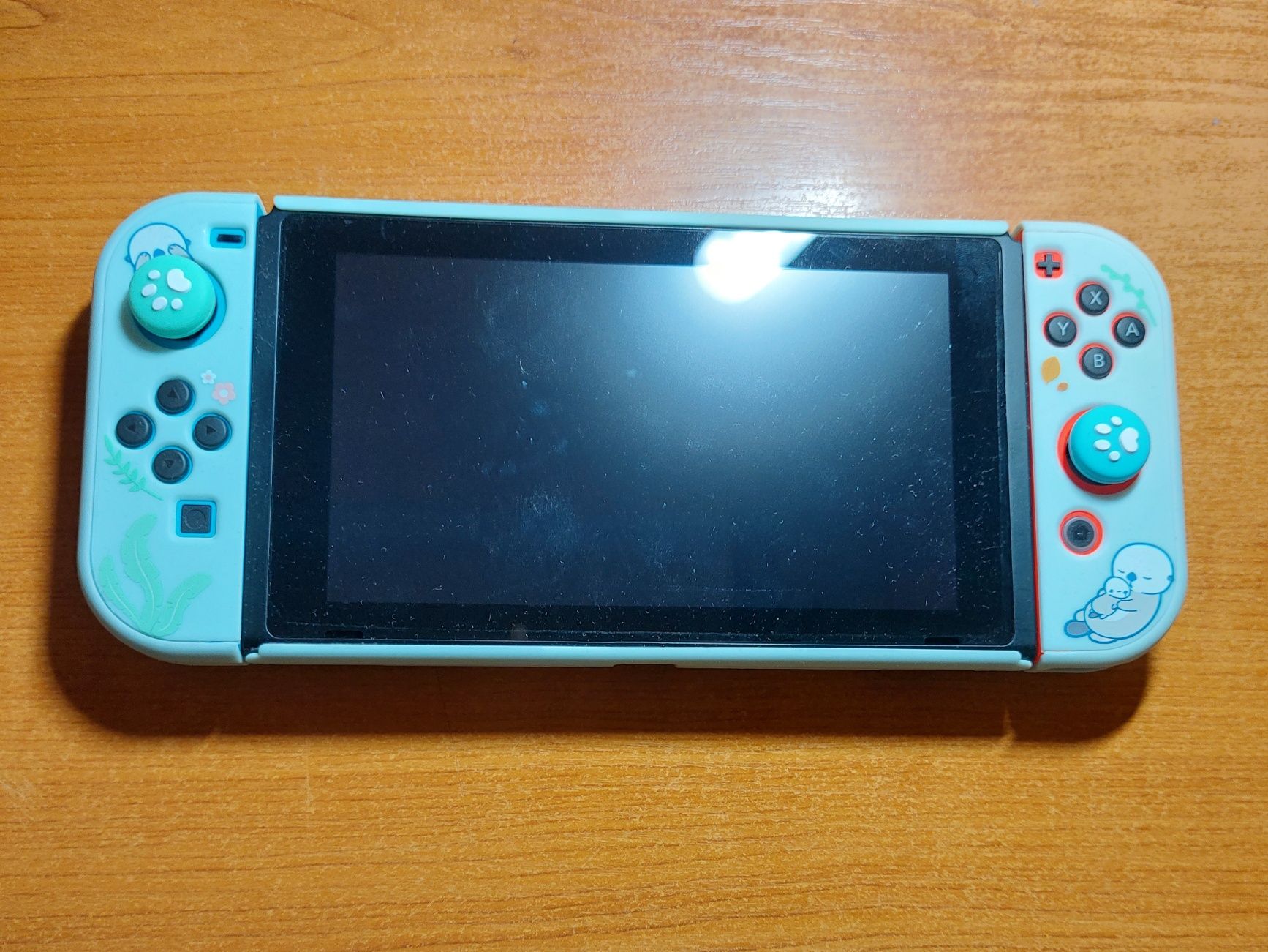 Nintendo switch+Animal Crossing+Case и калъв за пренос