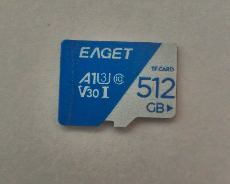Высокоскоростная MicroSD card 512GB Class 10