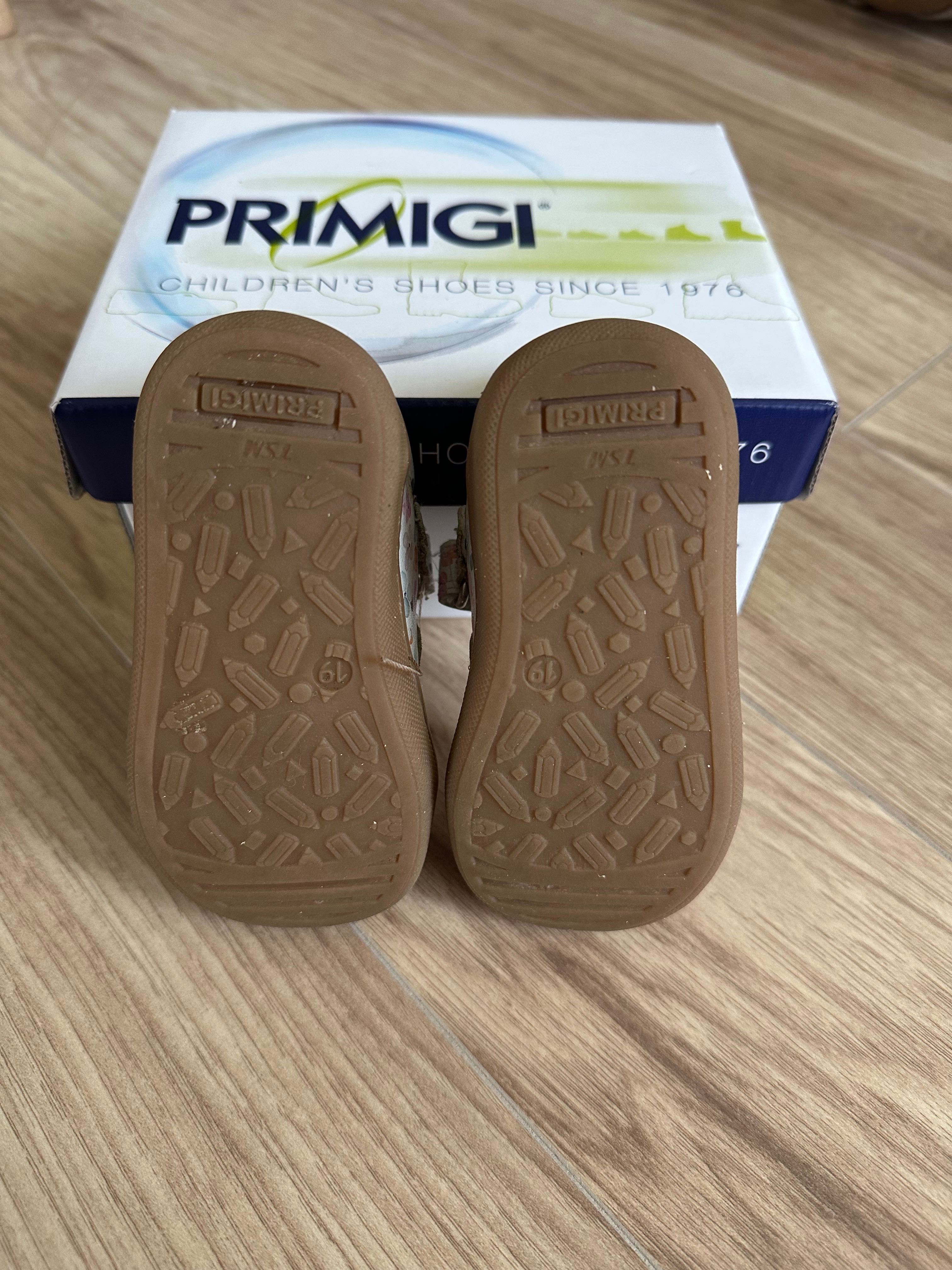 Боси обувки от естествена кожа Primigi, размер 19