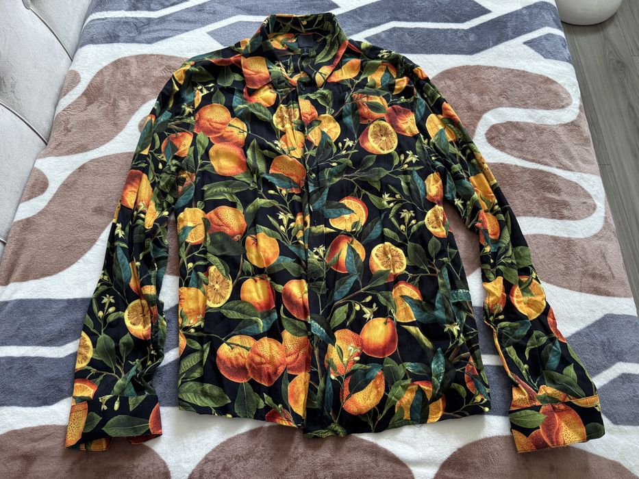 Cămaşă H&M Orange Zest Black