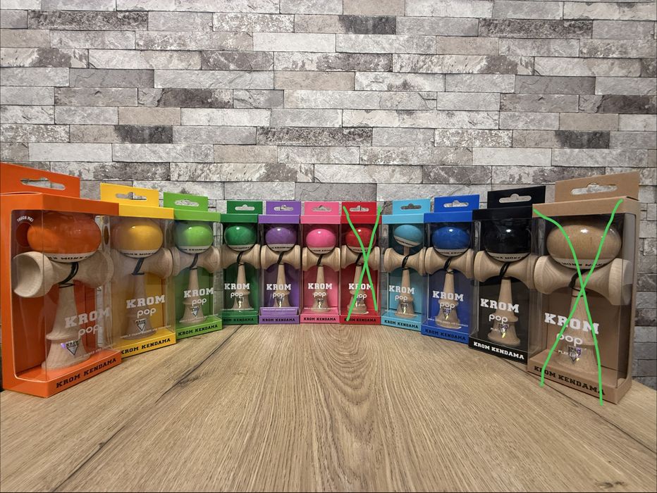 Kendama Krom Sticky Originala/Stoc Nou / Toate Culorile