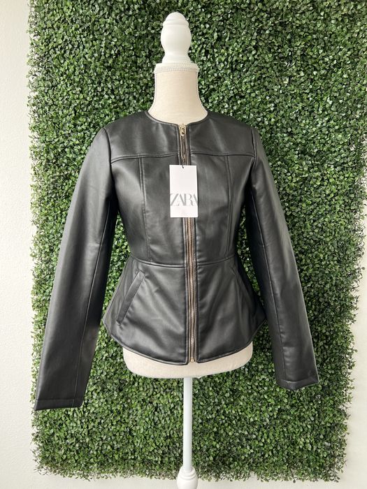 Gheaca imitatie piele Zara