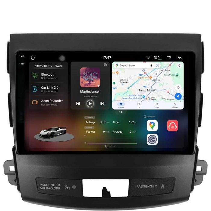 Navigatie Android Dedicata Mitsubishi Outlander (2005-2011), Carplay