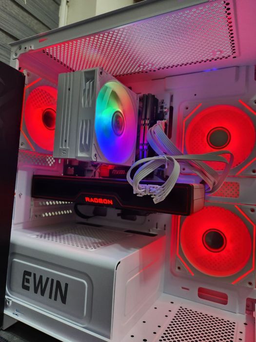 Игровой ПК Ryzen 7 5700X / Rx 6700 XT / 16x2 GB / SSD NVMe 512 GB