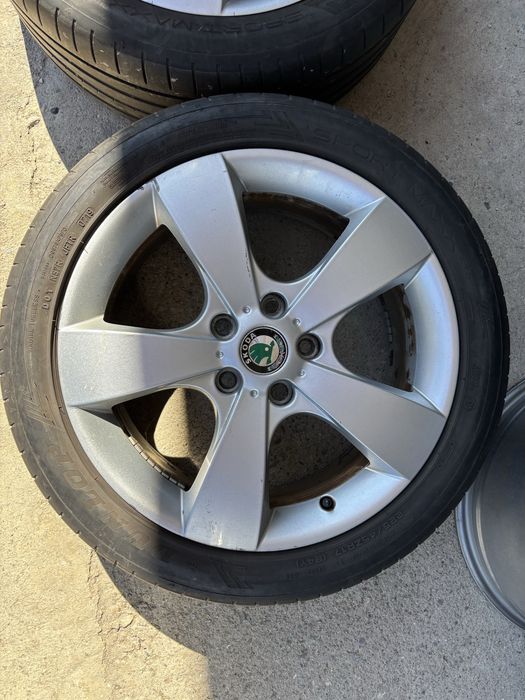 Оригинални алуминиеви джанти за Skoda