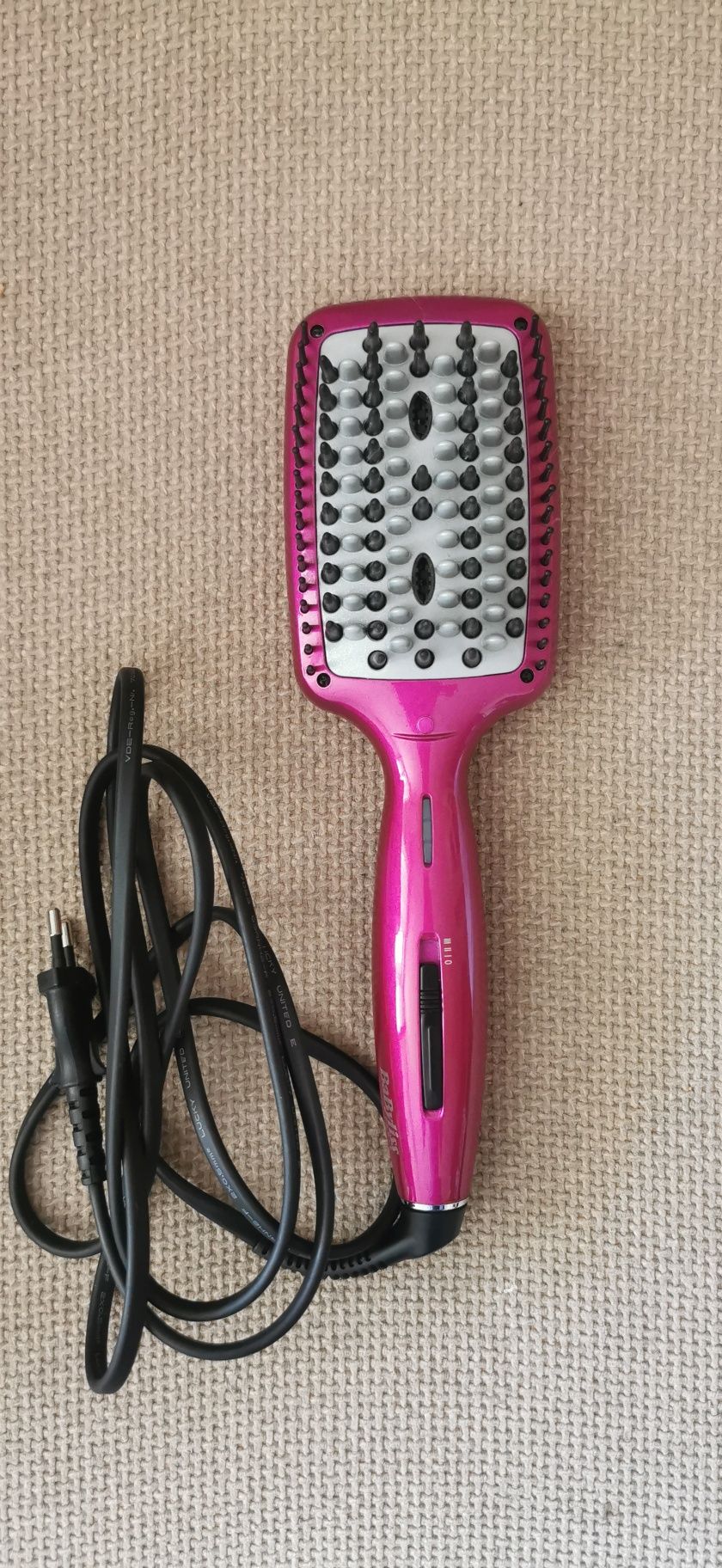 Четка за коса BaByliss, 45 w, Ionic/antistatic, лилава