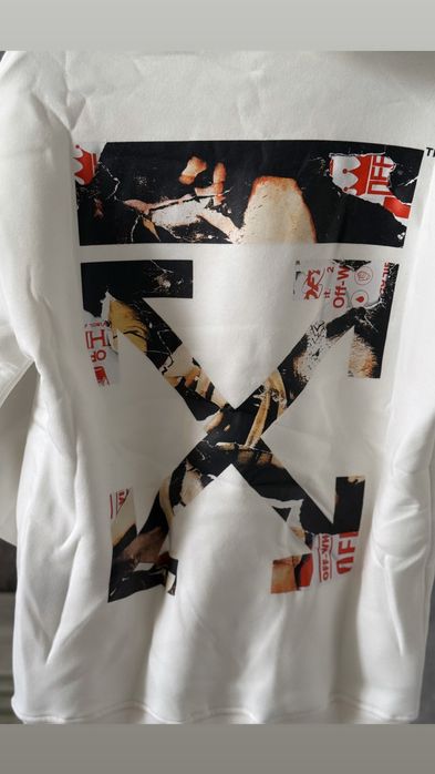 Hanorac OFF White Balenciaga palm angels amiri