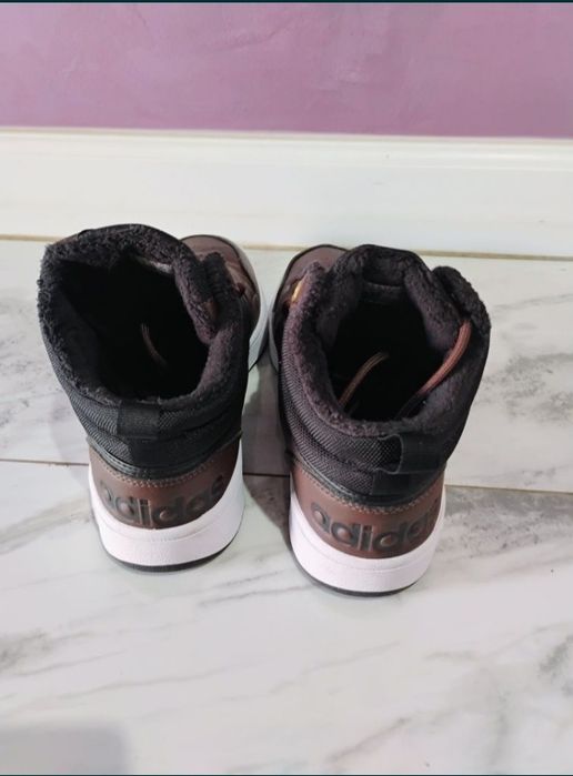 Ghete Adidas Performance Hoops 3.0 Mid Winterzed