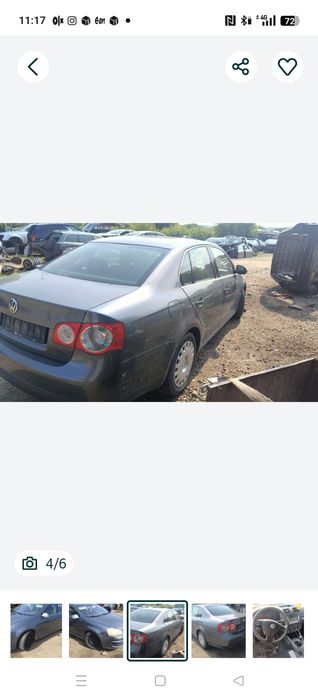 Piese cutie motor ușa portbagaj bara volan jug caseta vw jeta 1.9tdi