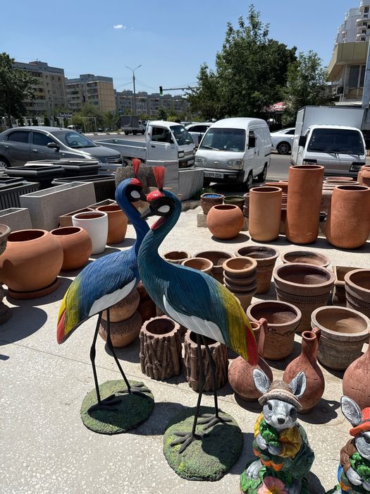 Vazon kashpo biton tuveklar