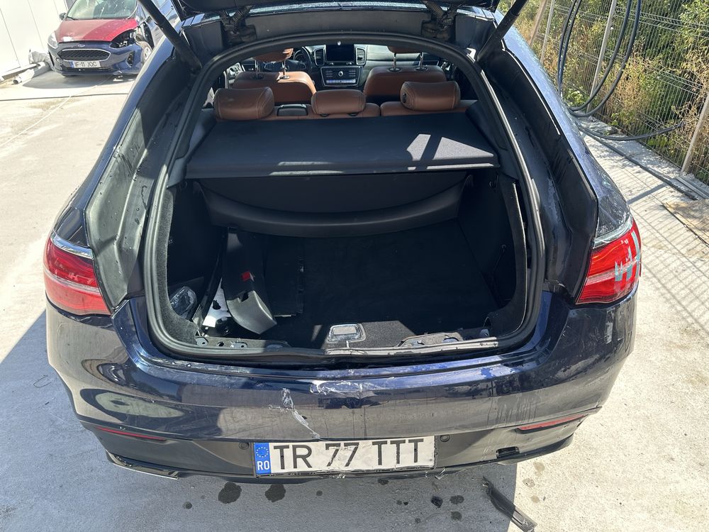 Mercedes Benz GLE 350 4Matic COUPE 2017 Panoramic usor avariat / lovit