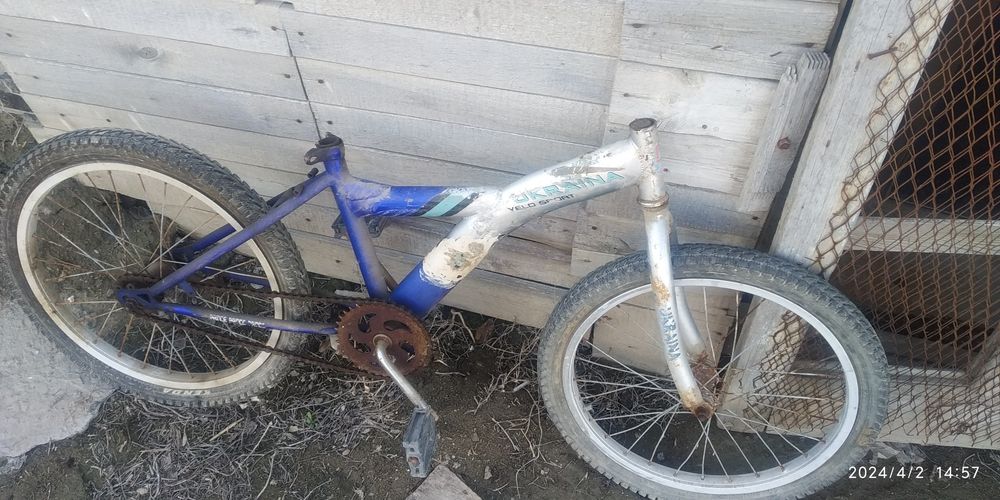 Продам велосипед на запчасти